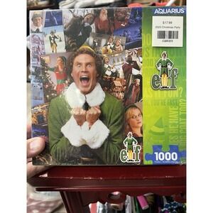 New ELF‎ 1000 Piece Jigsaw Puzzle Aquarius Holiday Christmas